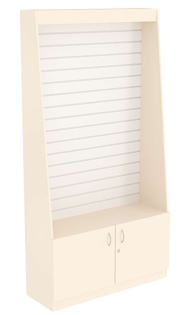 Стеллаж из ДСП под ЭП №2 серии Эконом Крем Вайс