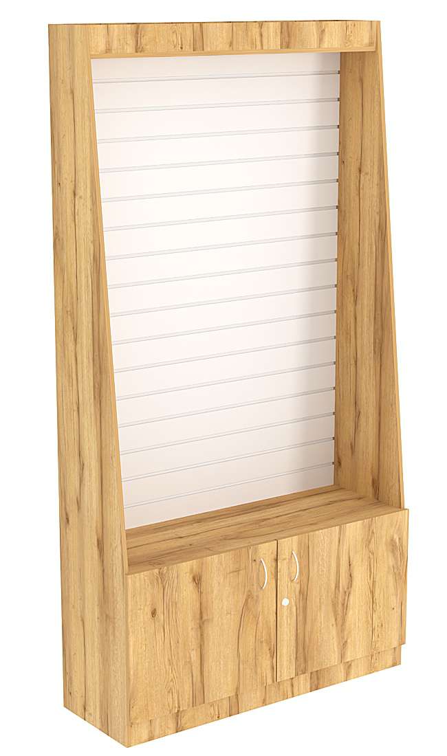 Стеллаж из ДСП под ЭП №2 серии Эконом Дуб Золотистый