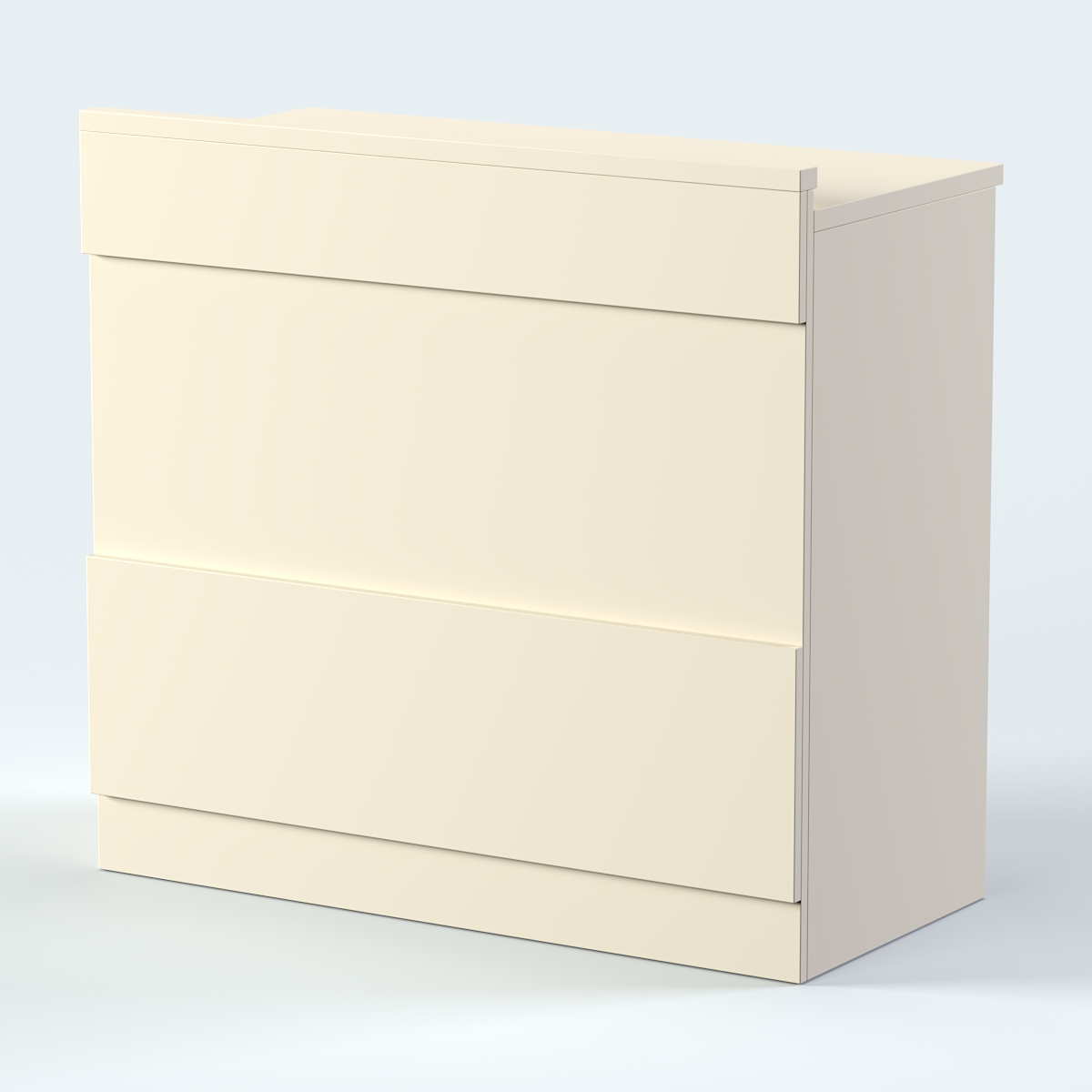 Стол - верстак с ящиками и дверью №1 Крем Вайс