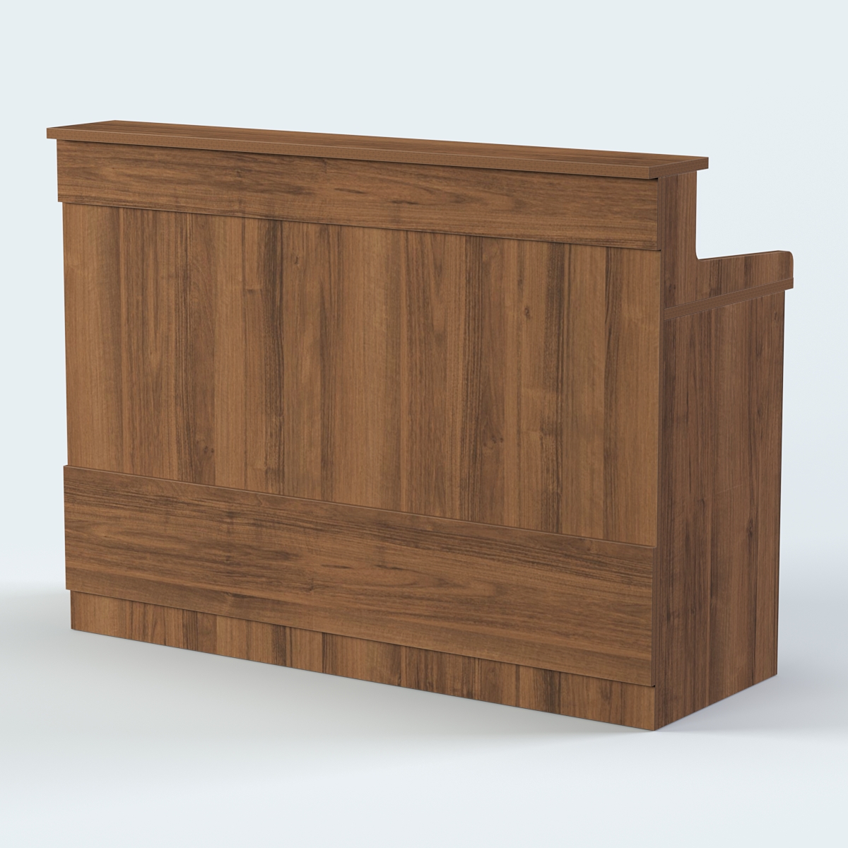 Стол - верстак широкий с ящиками и дверью №3 Орех