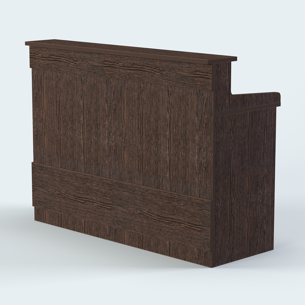 Стол - верстак широкий с ящиками №4 Дуб Венге