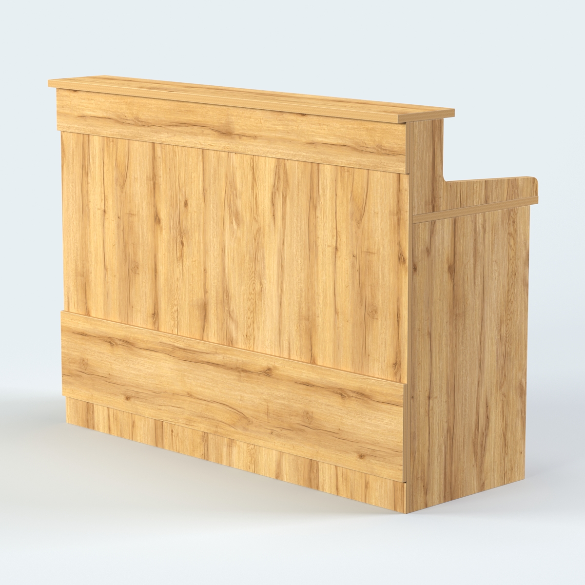 Стол - верстак широкий с ящиками №4 Дуб Золотистый