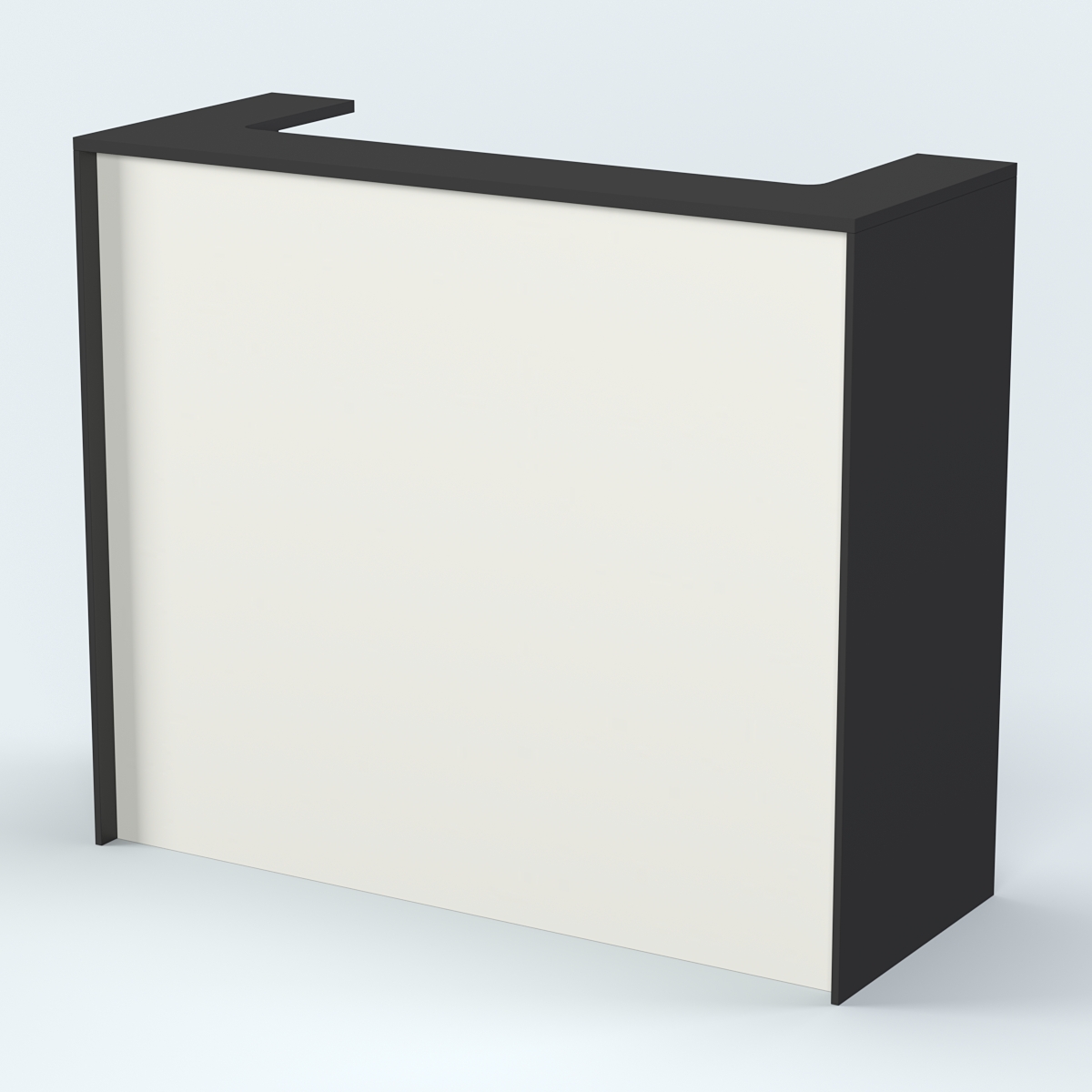 Стол - верстак высокий №5 Черный и Белый