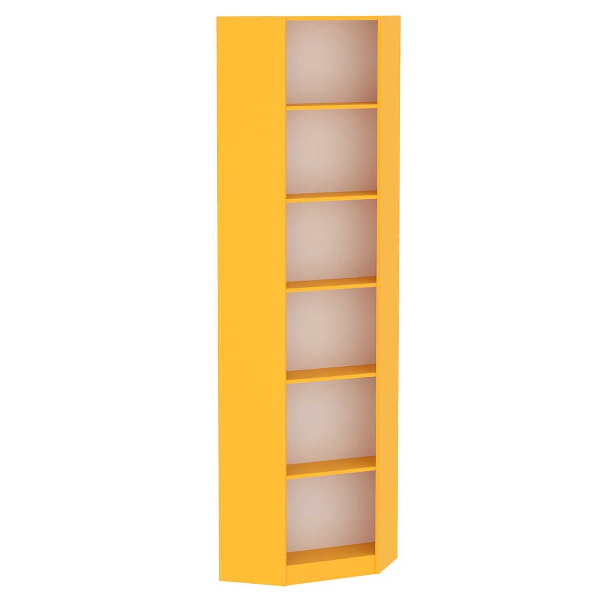 Стеллаж угловой из ДСП серии Эконом №5 Солнечный Свет 0134 BS