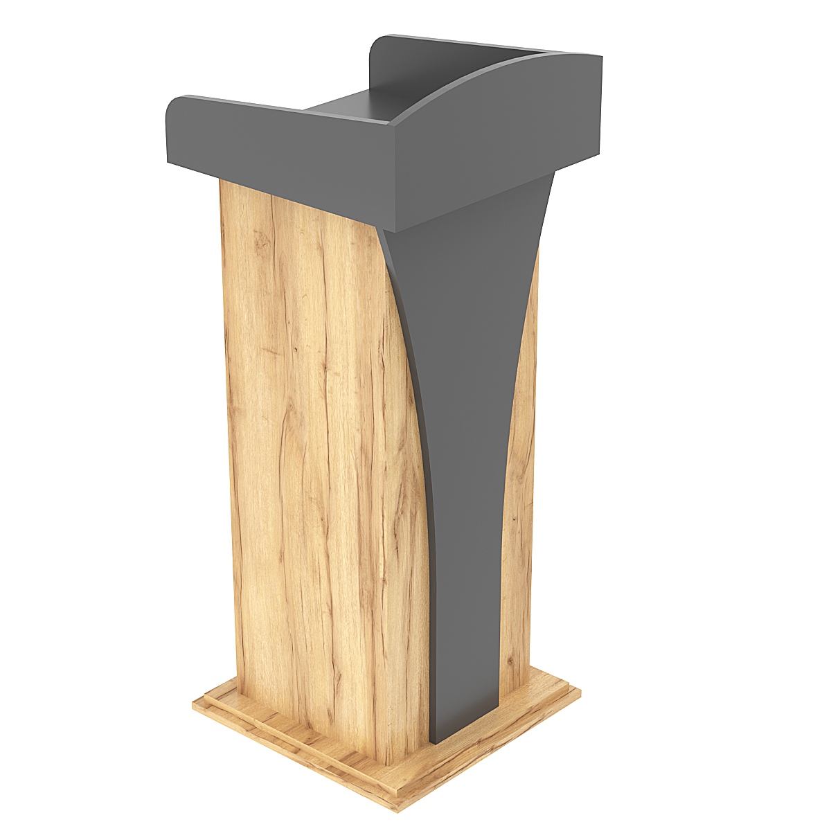 Кафедра для выступлений Конференс №1 Дуб Золотистый и Темно-Серый