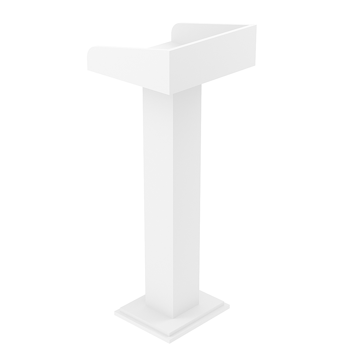 Кафедра для выступлений на подставке №4 Белый