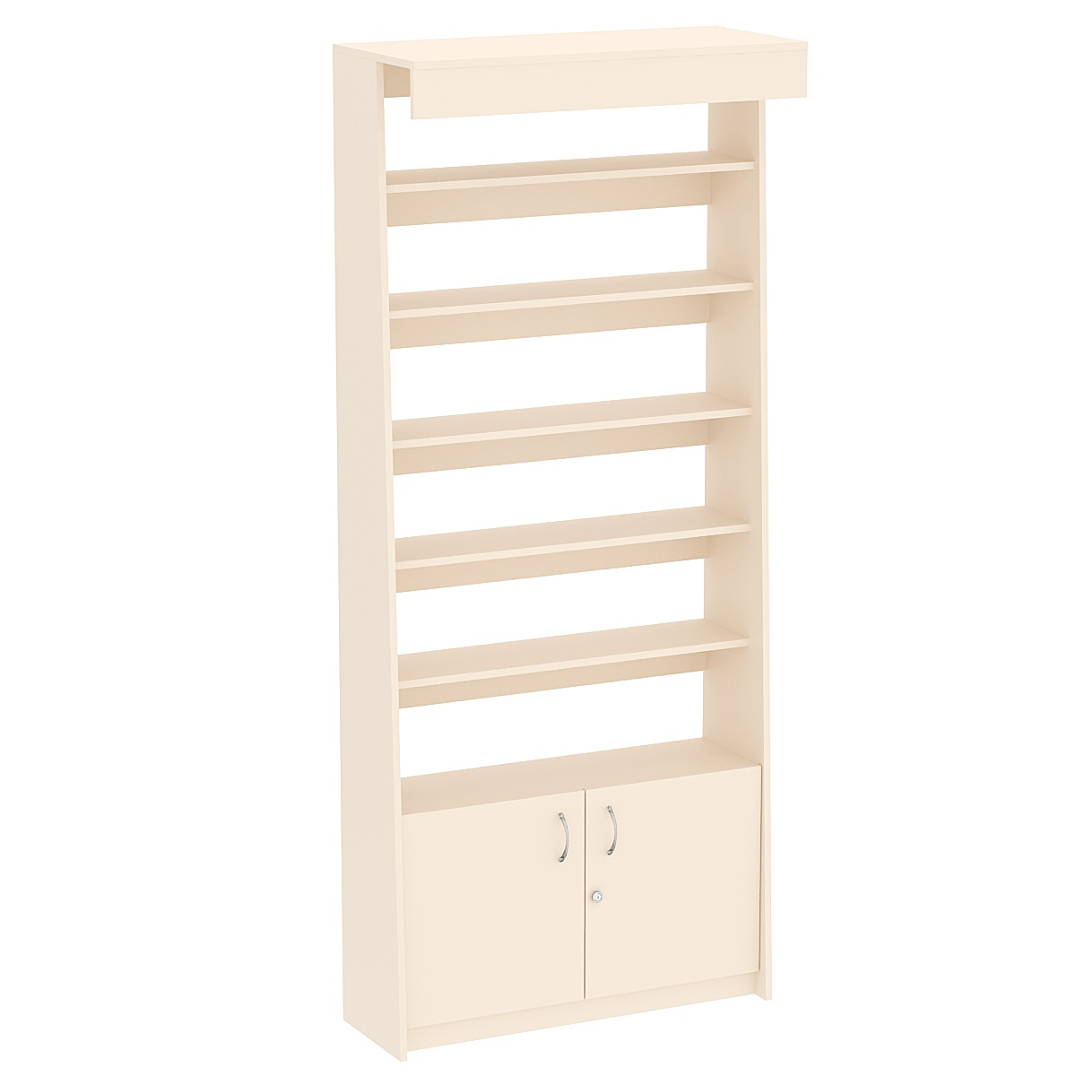 Стеллаж под книги №2 Крем Вайс