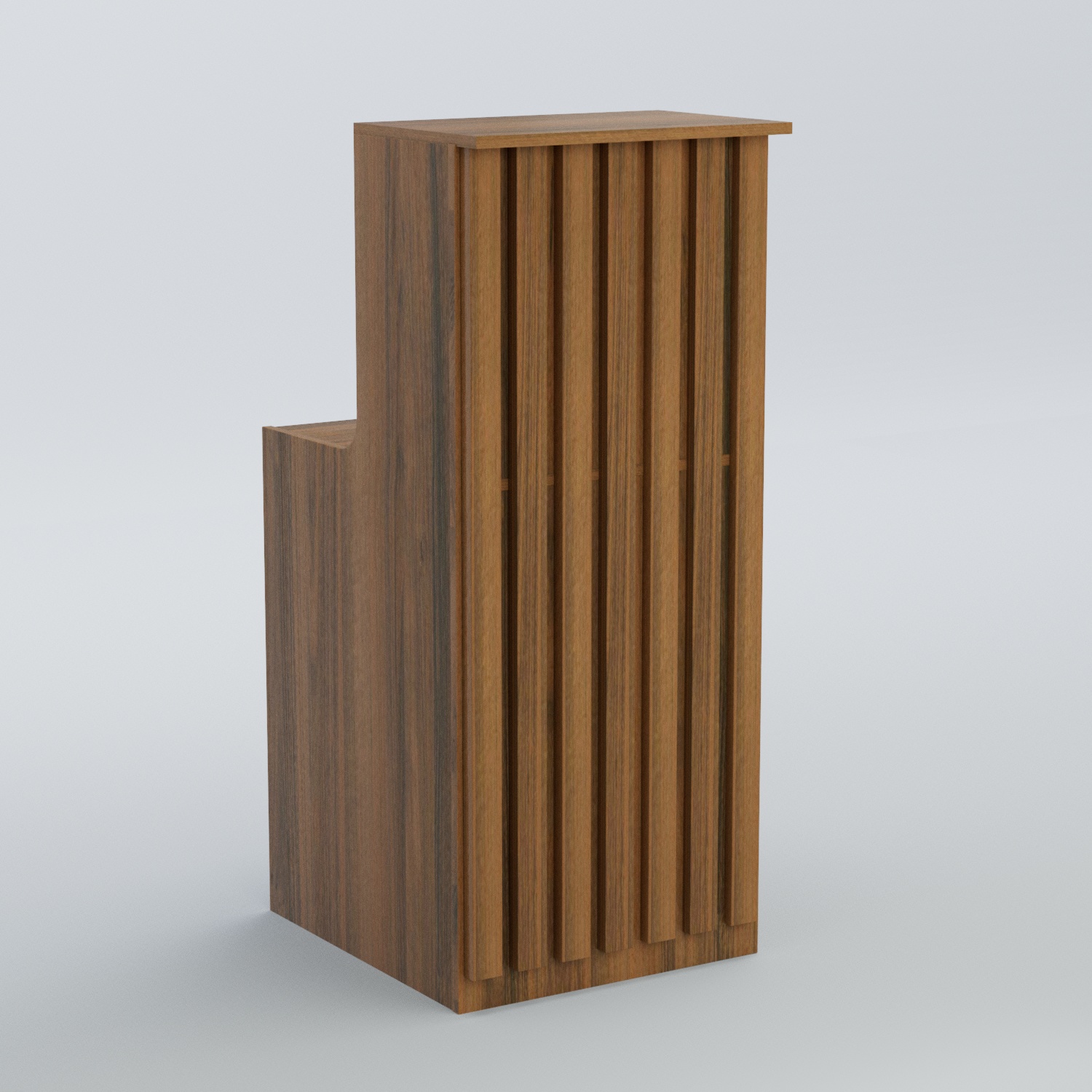 Ресепшен узкий серии ПРИЛИВ №2 Орех