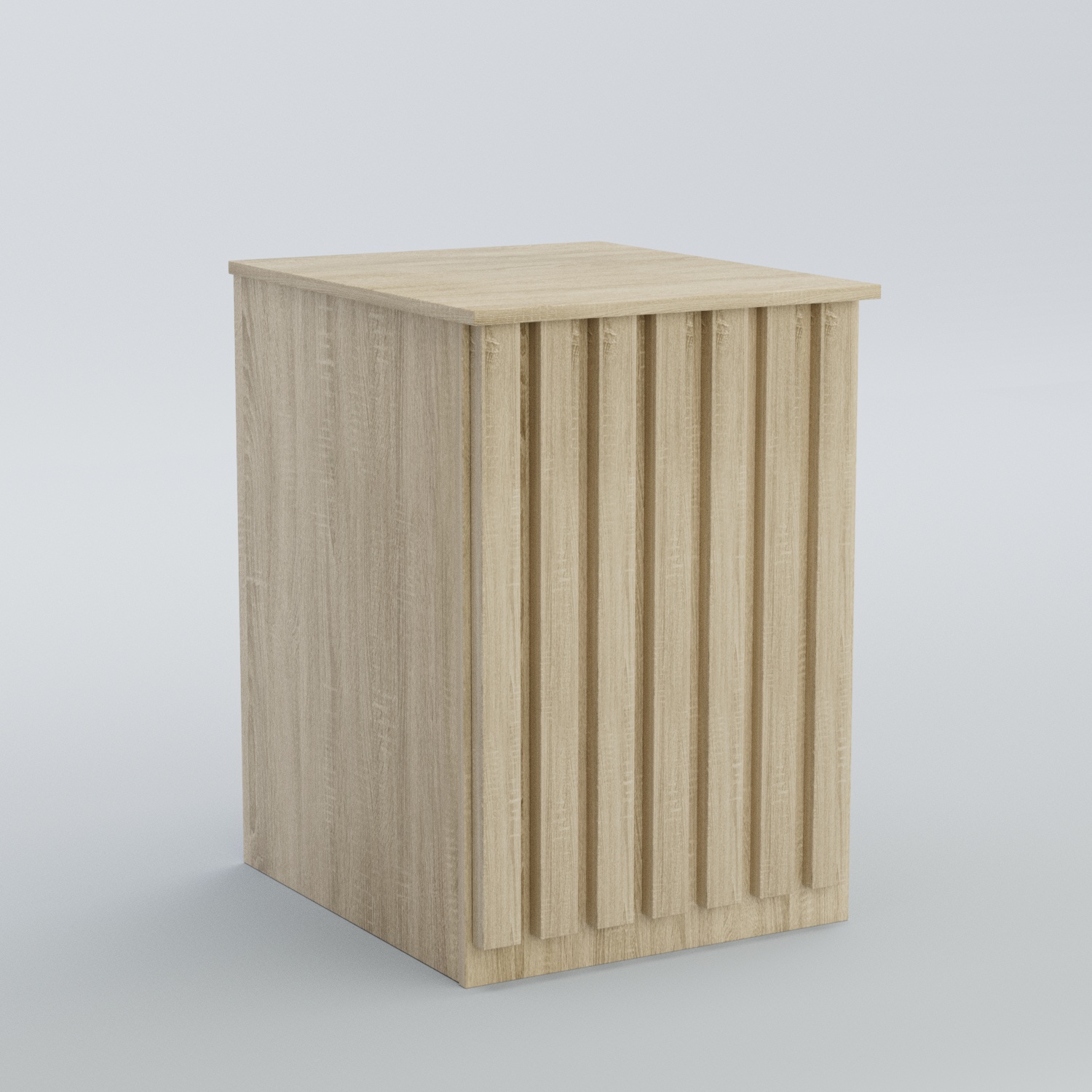 Ресепшен - стол узкий серии ПРИЛИВ №9 Дуб сонома