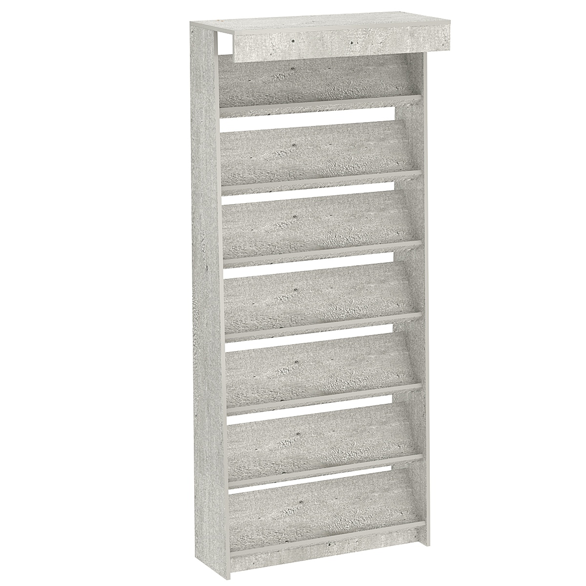 Стеллаж под книги №3 Метрополитан Грей