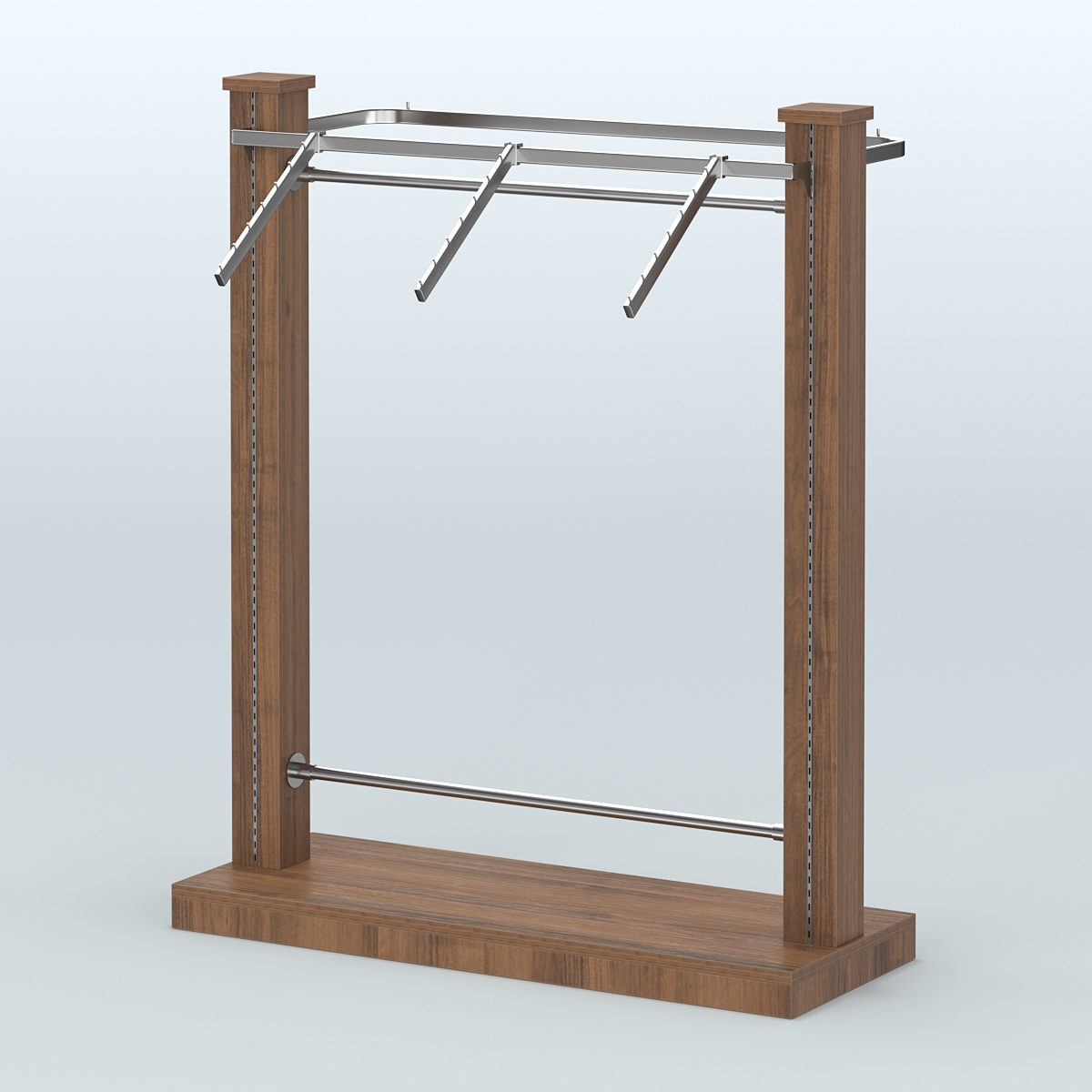 Островная система с перфорацией и подиумом №2 Орех