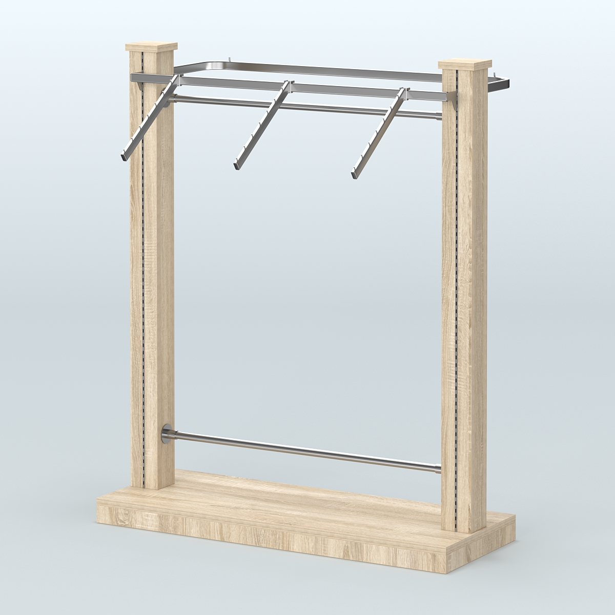 Островная система с перфорацией и подиумом №2 Дуб сонома