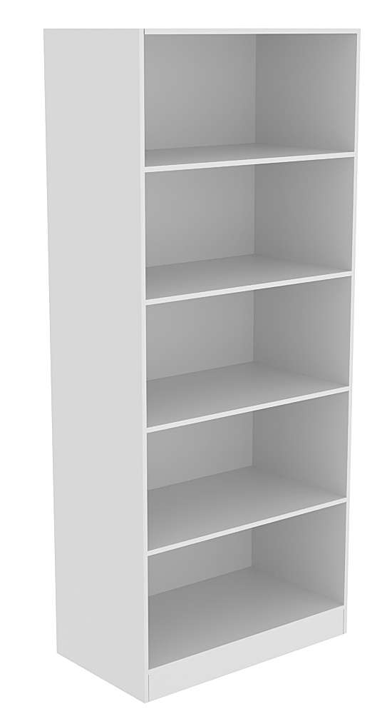 Стеллаж из ДСП №1-500 мм серии Эконом (2100х900х500) Серый