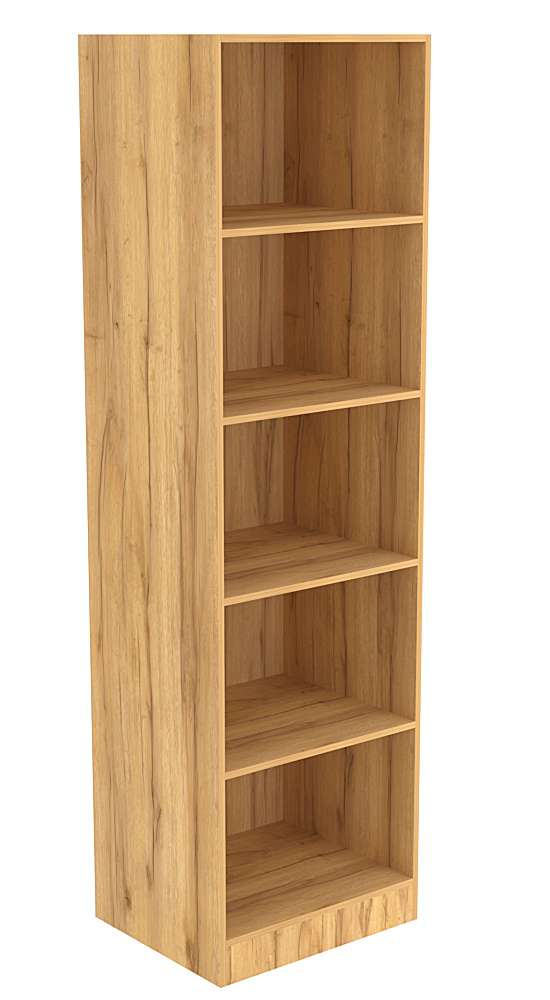 Стеллаж из ДСП №2-500 мм серии Эконом Дуб Золотистый