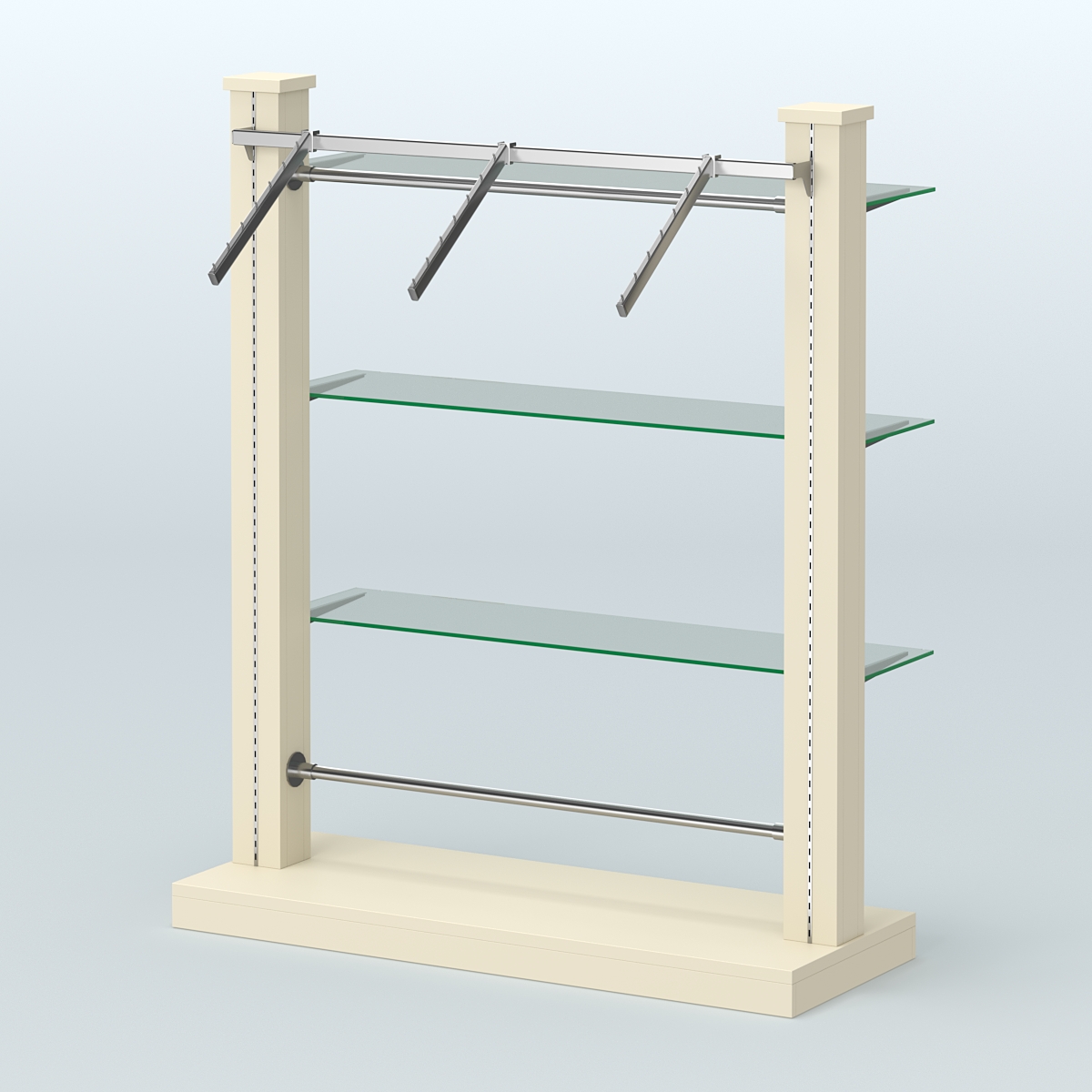 Островная система с металлической перфорацией №12 Крем Вайс