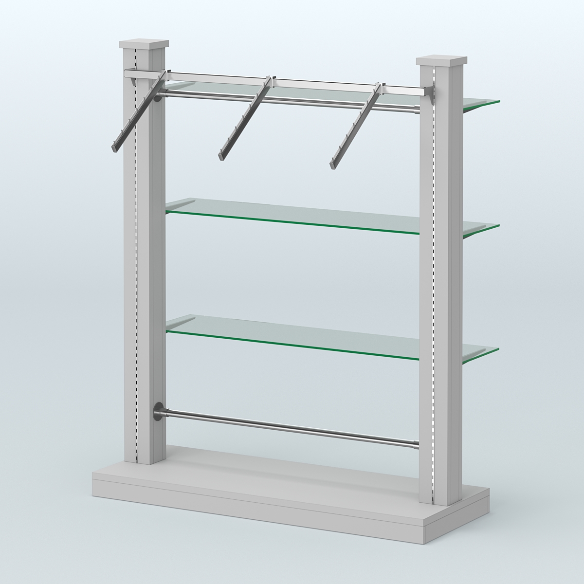 Островная система с металлической перфорацией №12 Серый