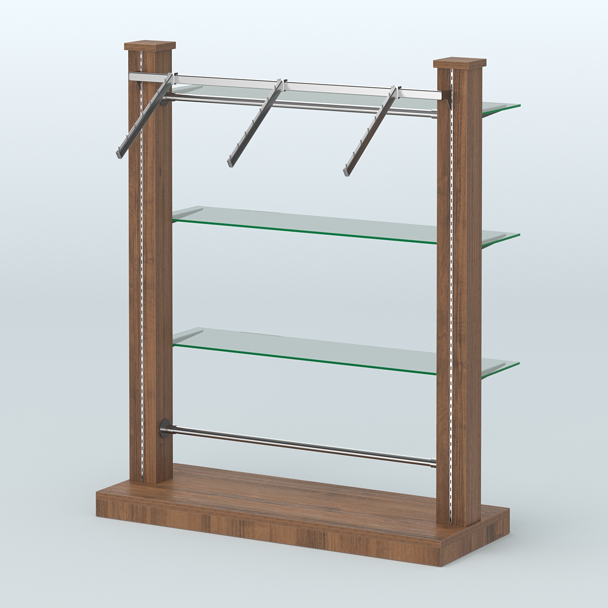 Островная система с металлической перфорацией №12 Орех