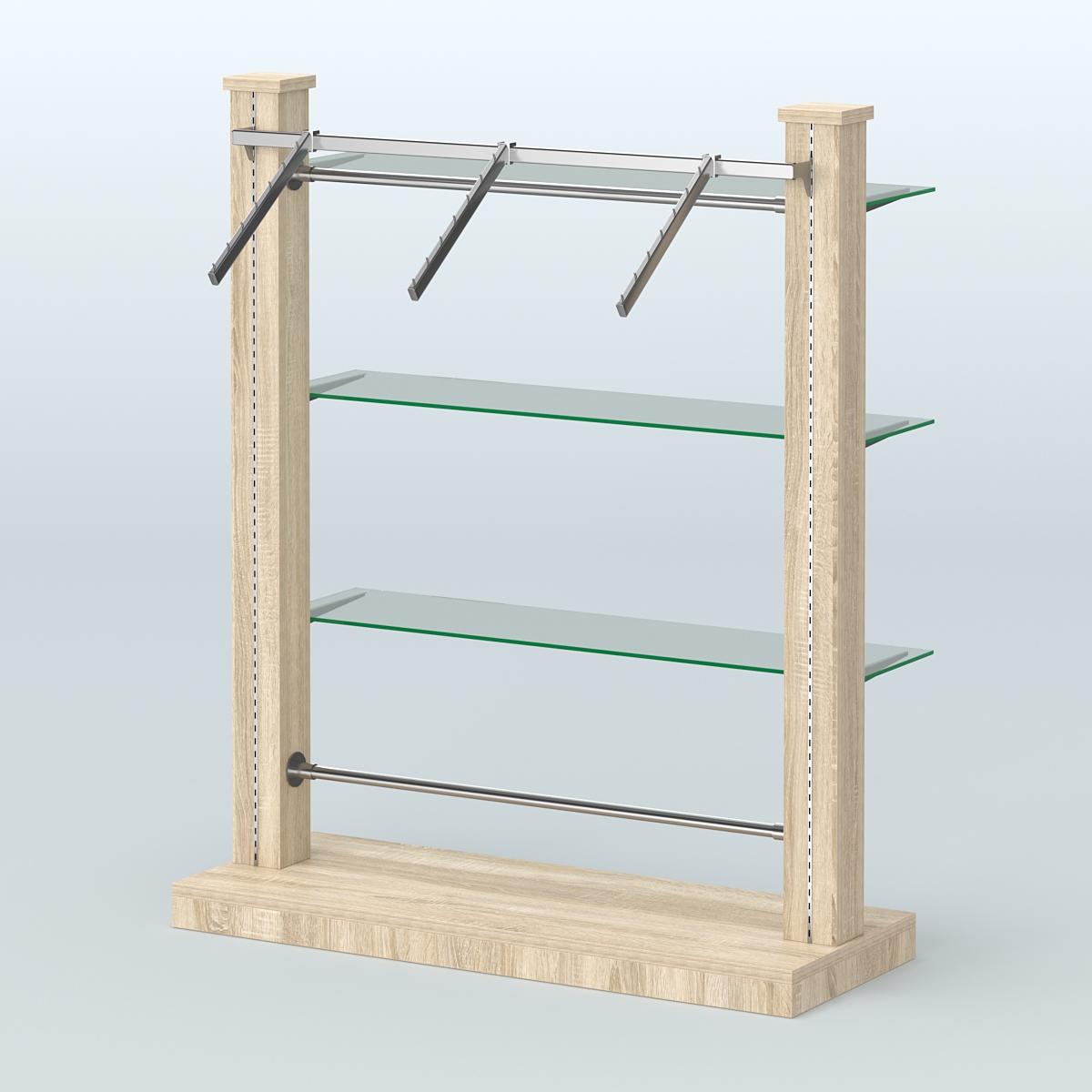 Островная система с металлической перфорацией №12 Дуб сонома