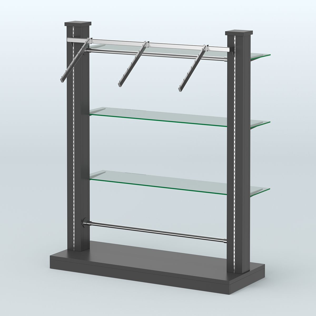 Островная система с металлической перфорацией №12 Черный