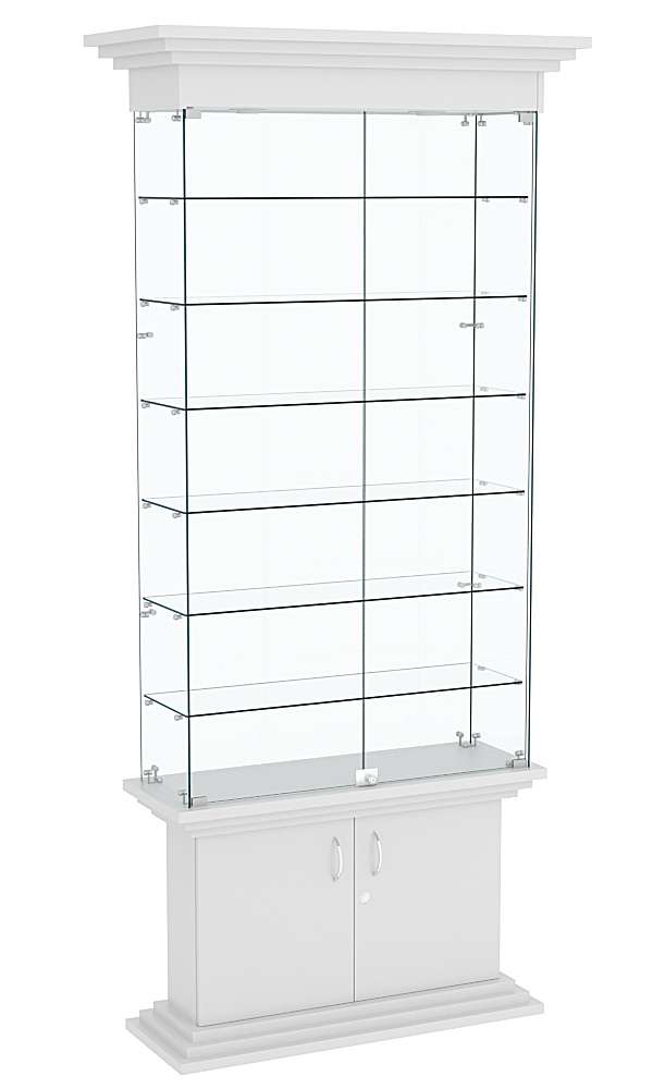 Витрина узкая ЦИТАДЕЛЬ №31 Серый