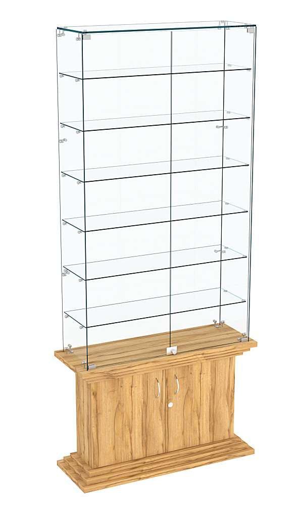 Витрина с узким накопителем ЦИТАДЕЛЬ №33 Дуб Золотистый