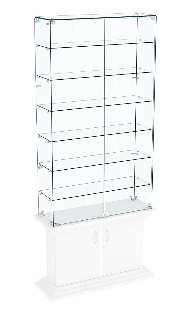 Витрина с узким накопителем ЦИТАДЕЛЬ №33 Белый