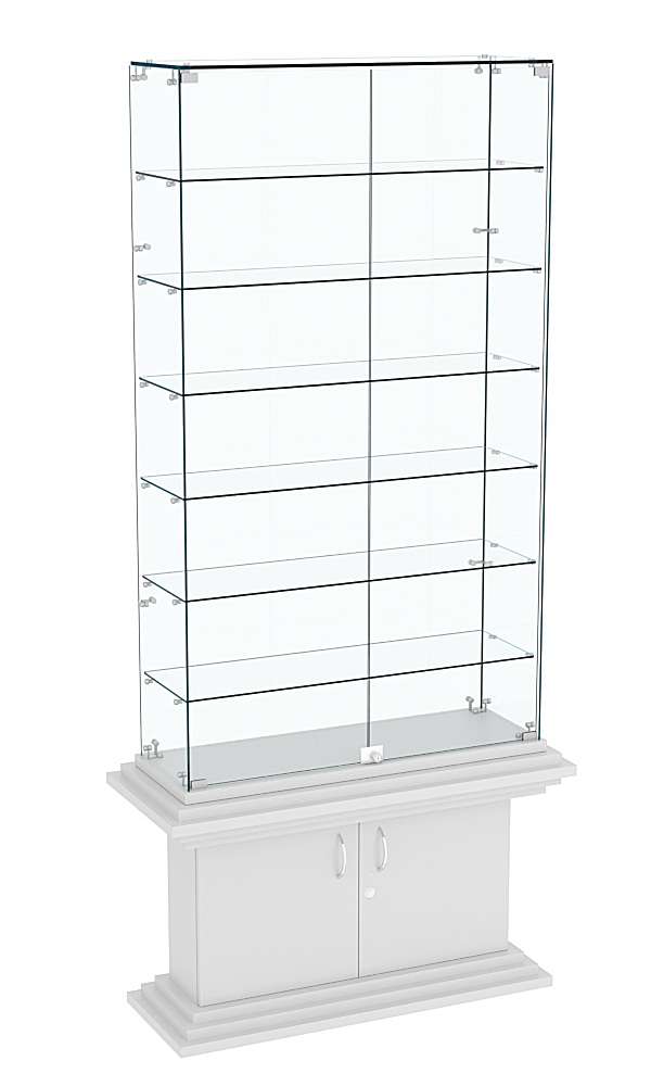 Витрина с узким накопителем КОЛОСС №33 Серый