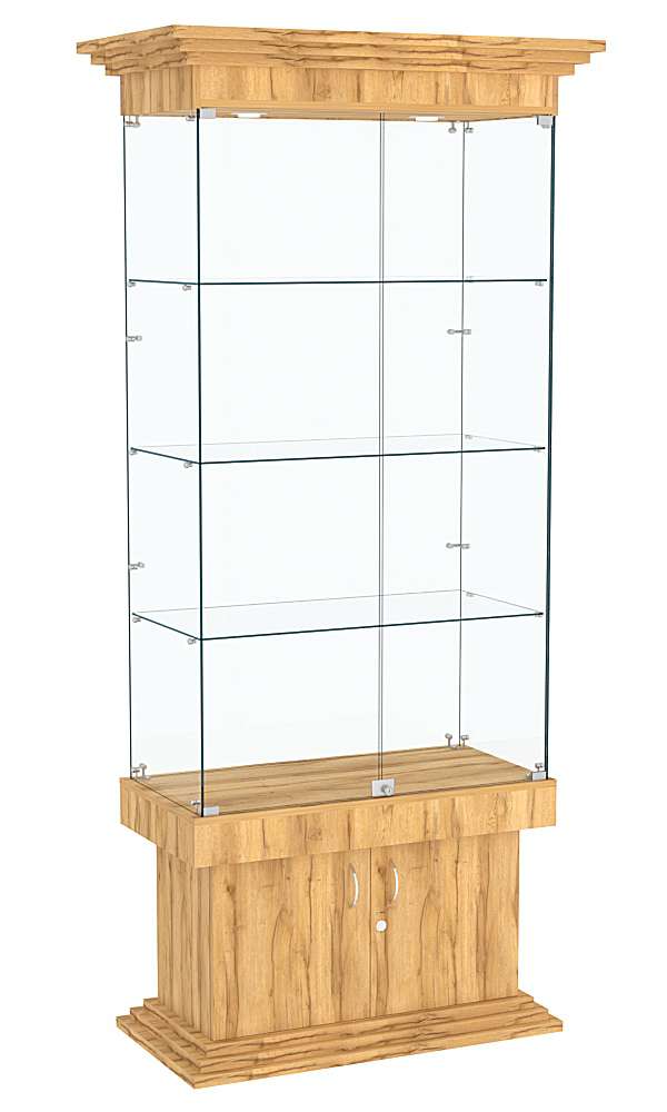 Витрина ДОНЖОН №1 Дуб Золотистый