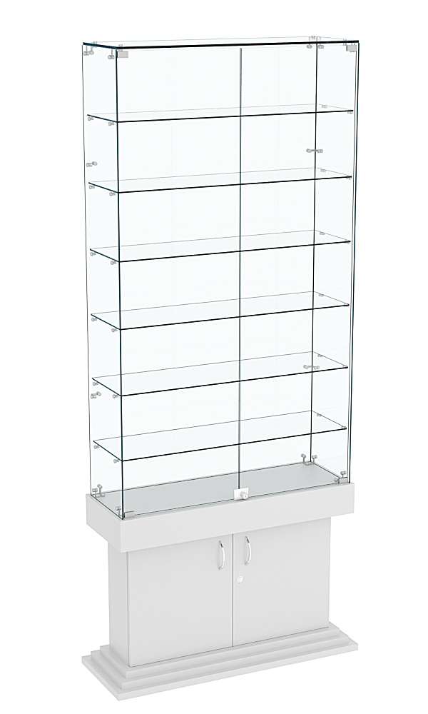 Витрина с узким накопителем ДОНЖОН №33 Серый