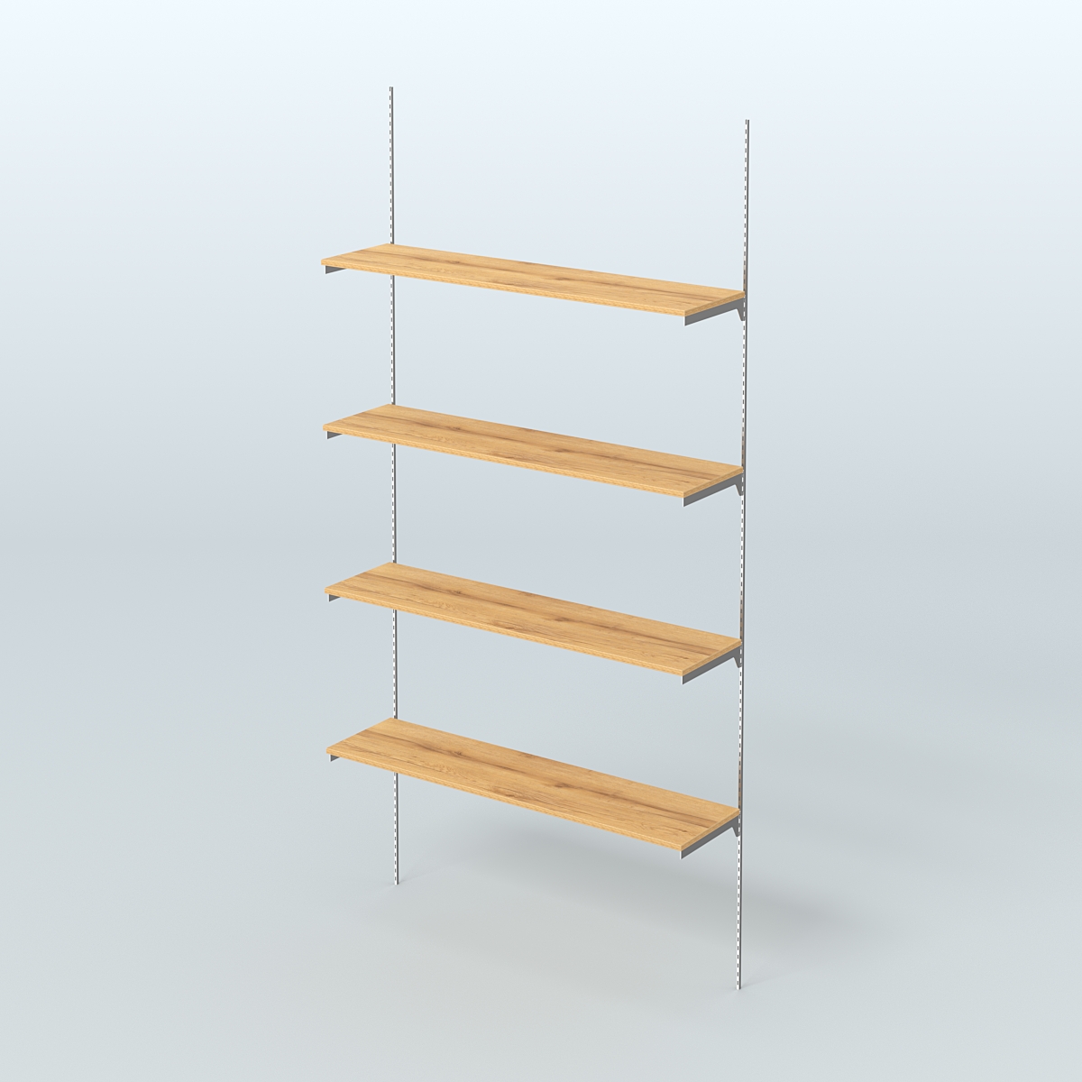 Модульная система Neo Fix №4 с четырьмя полками ДСП 16 мм (1200 мм) Дуб Золотистый