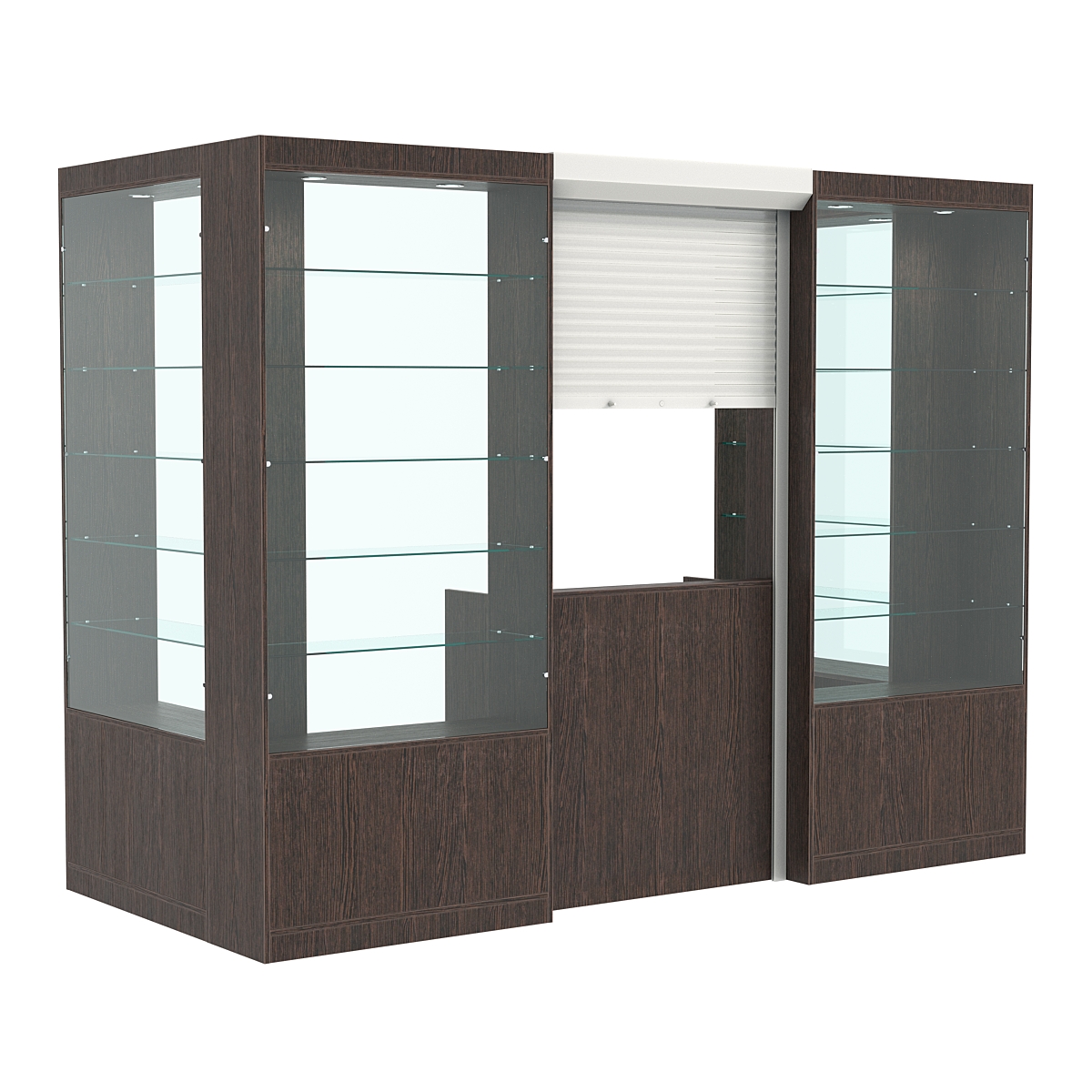 П-образный павильон №4-5П (3,24 кв.м) Дуб Венге