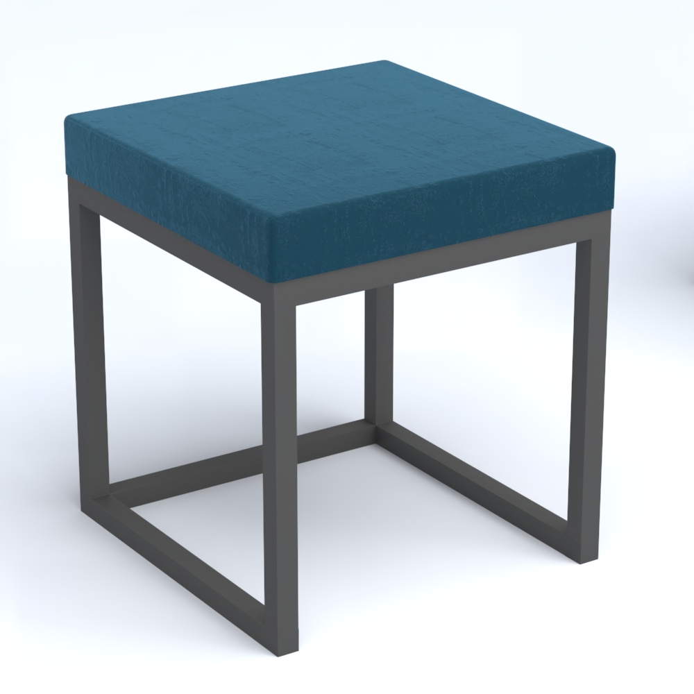 Пуфик ЛОФТ №2 Tiffany 11 Blue