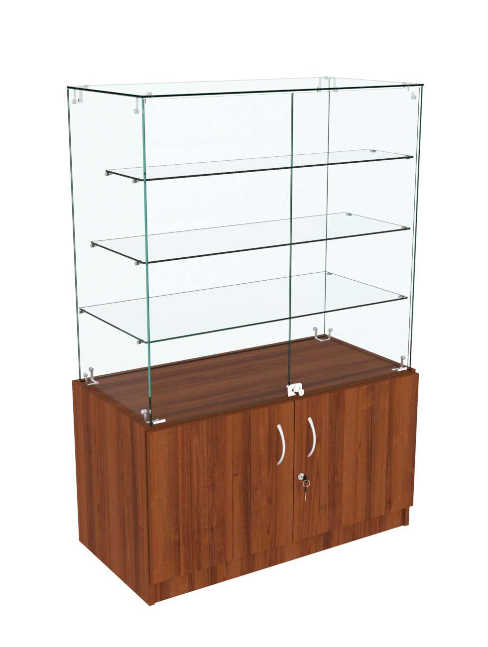 Витрина Истра в центр зала №301 (закрытая) Орех