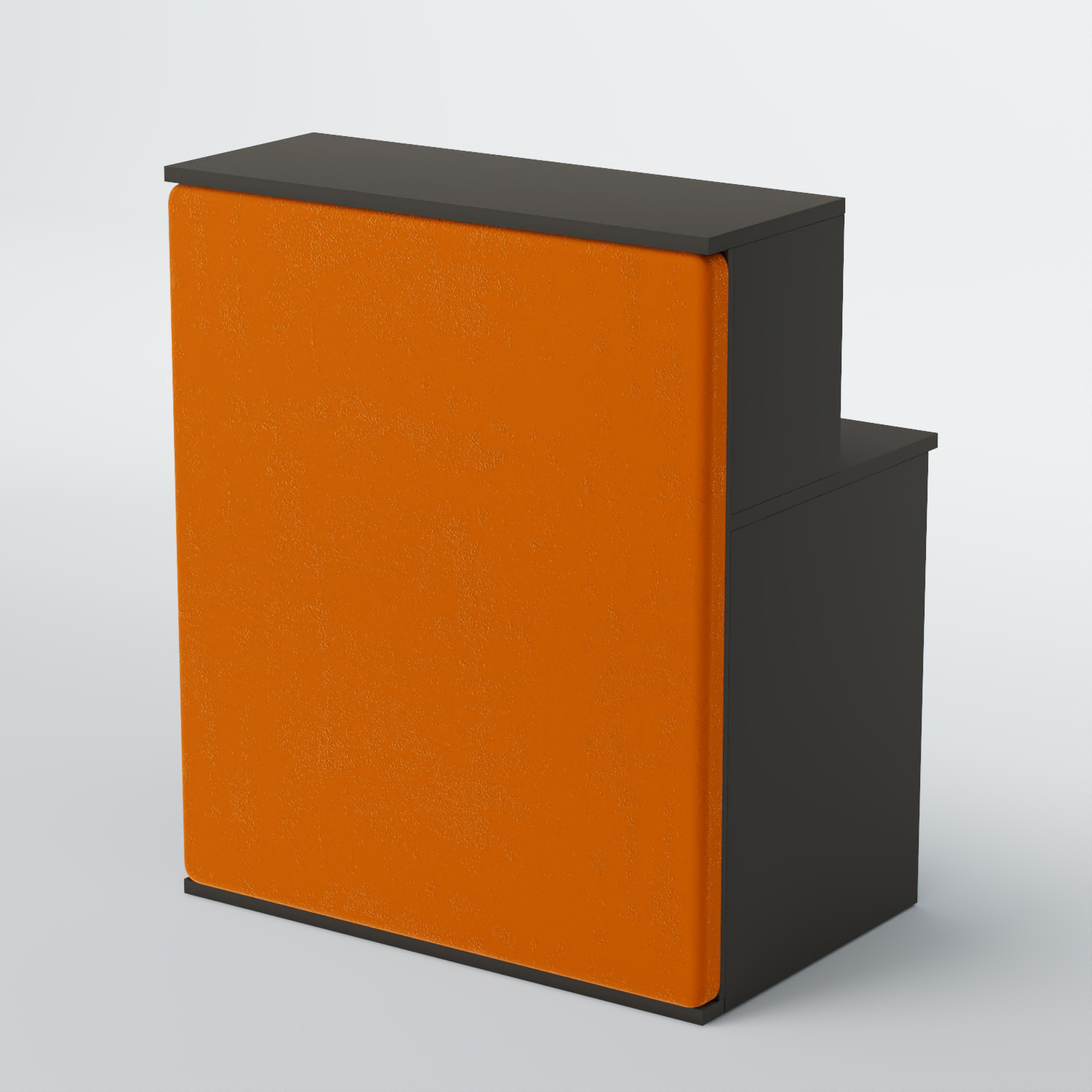 Ресепшен БАРОН №1 (ровная поверхность) Черный + 08 Mustard