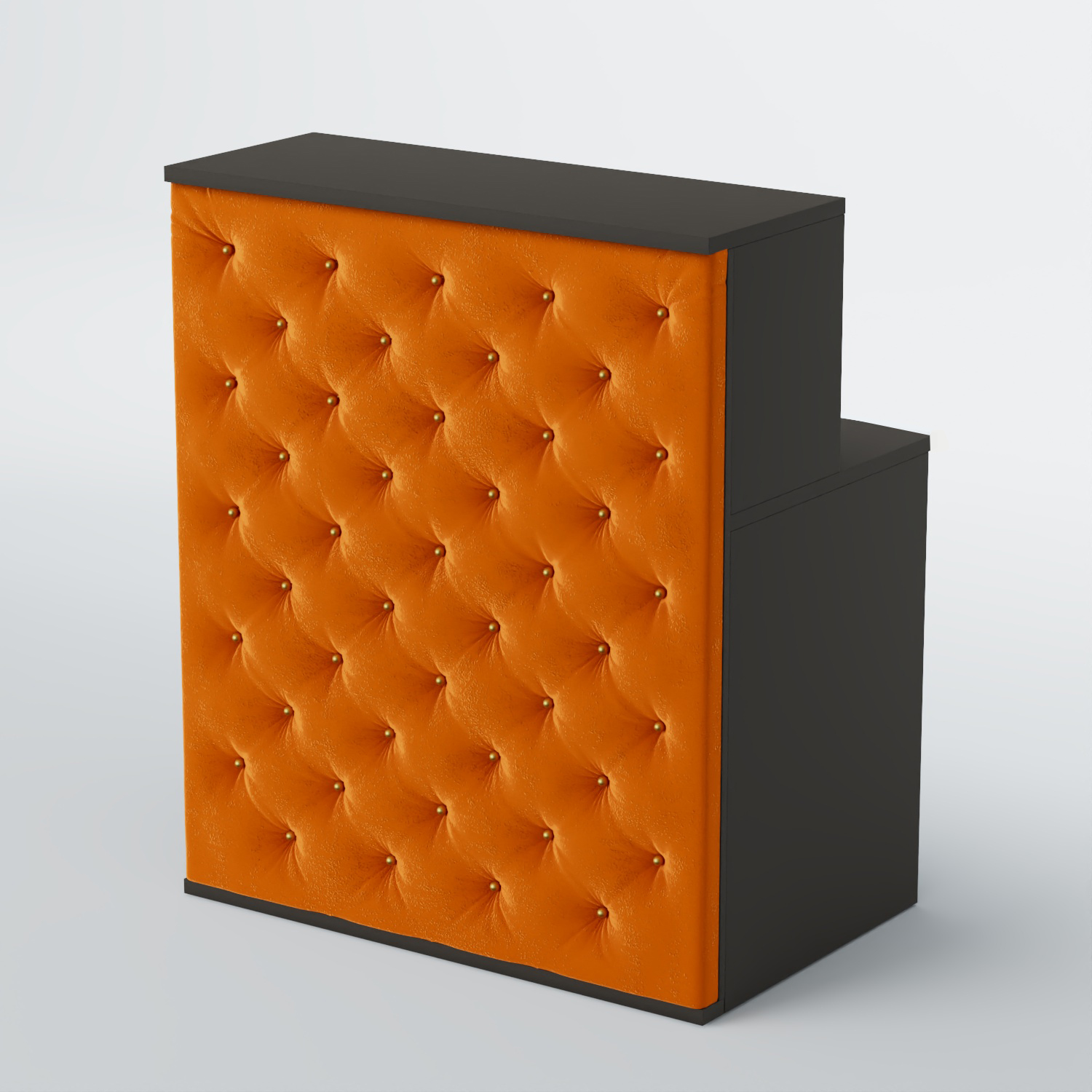 Ресепшен БАРОН №1 (карета золото) Черный + 08 Mustard