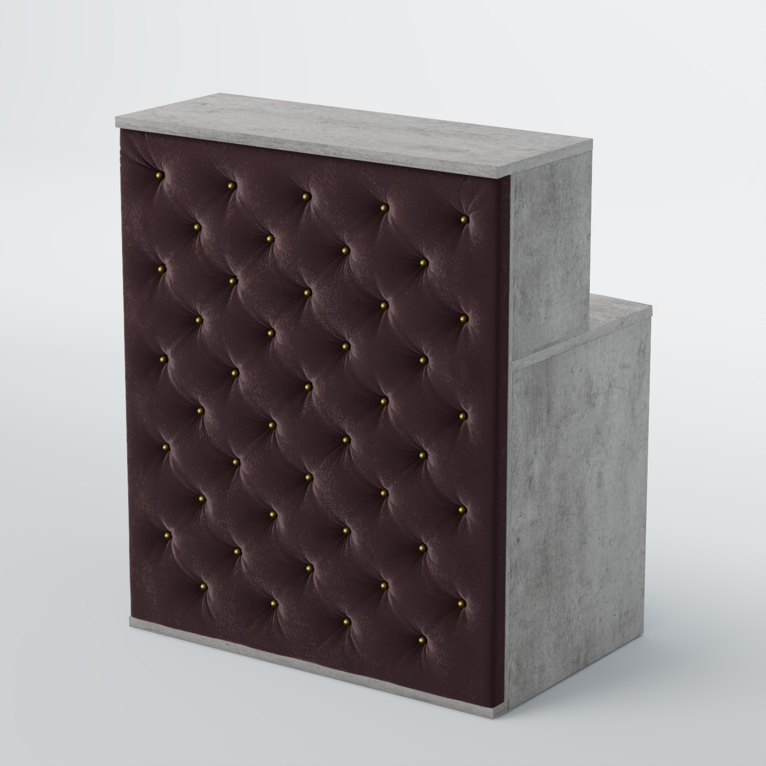 Ресепшен БАРОН №1 (карета золото) Бетон Чикаго + 17 Elephant