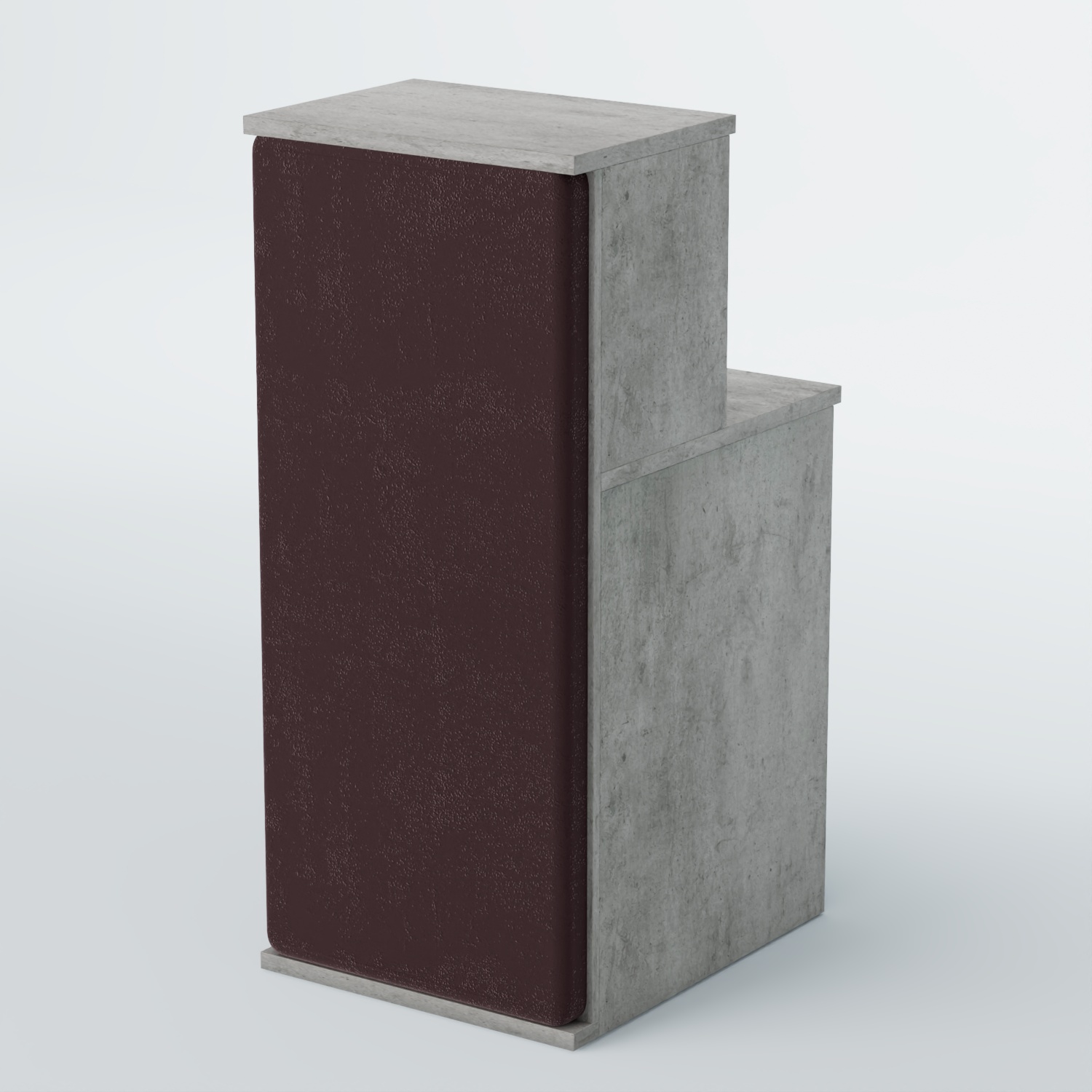 Ресепшен БАРОН №2 (ровная поверхность) Бетон Чикаго + 17 Elephant