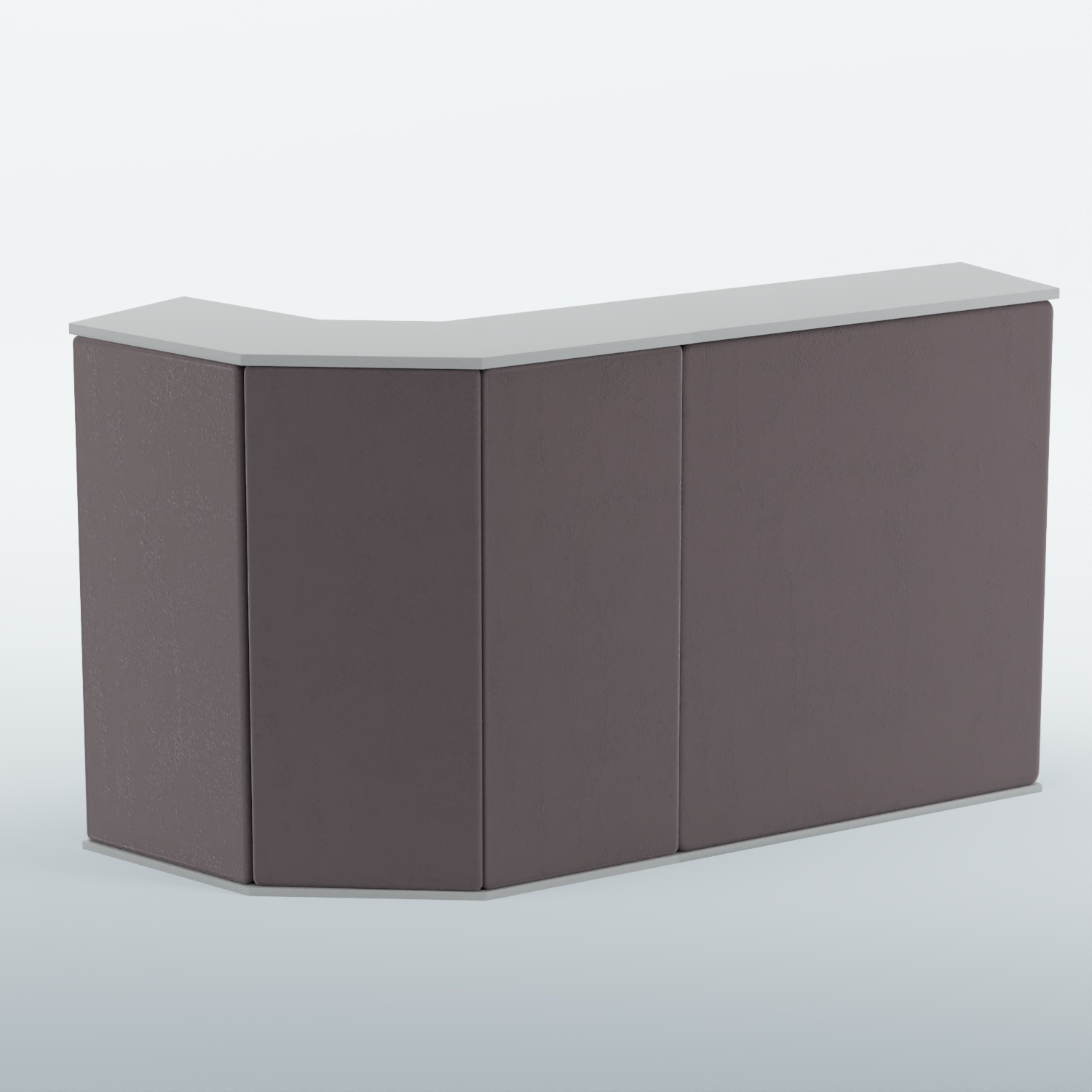 Ресепшен БАРОН №5 (ровная поверхность) Серый + 16 Grey