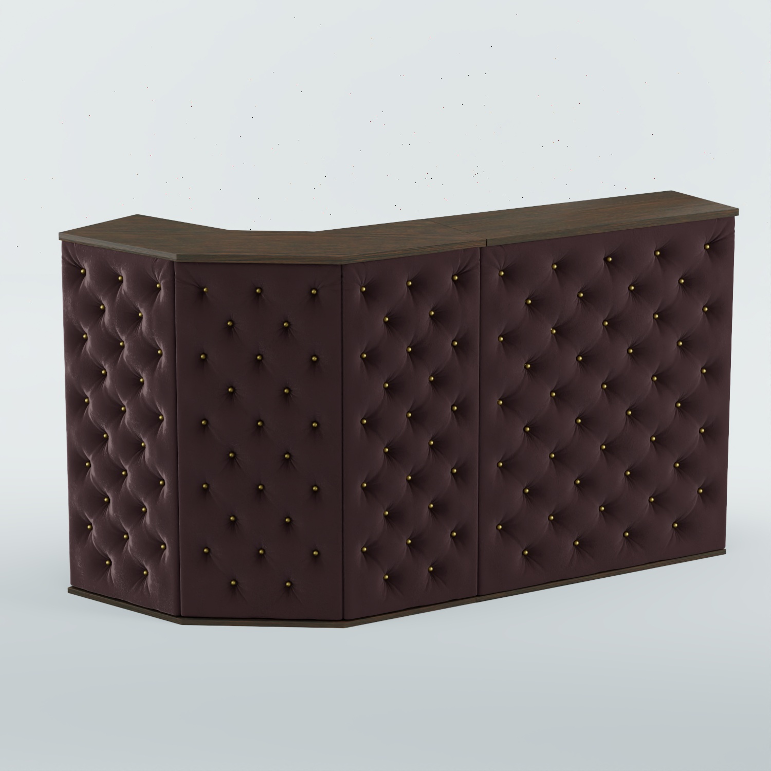 Ресепшен БАРОН №5 (карета золото) Дуб Венге + 17 Elephant