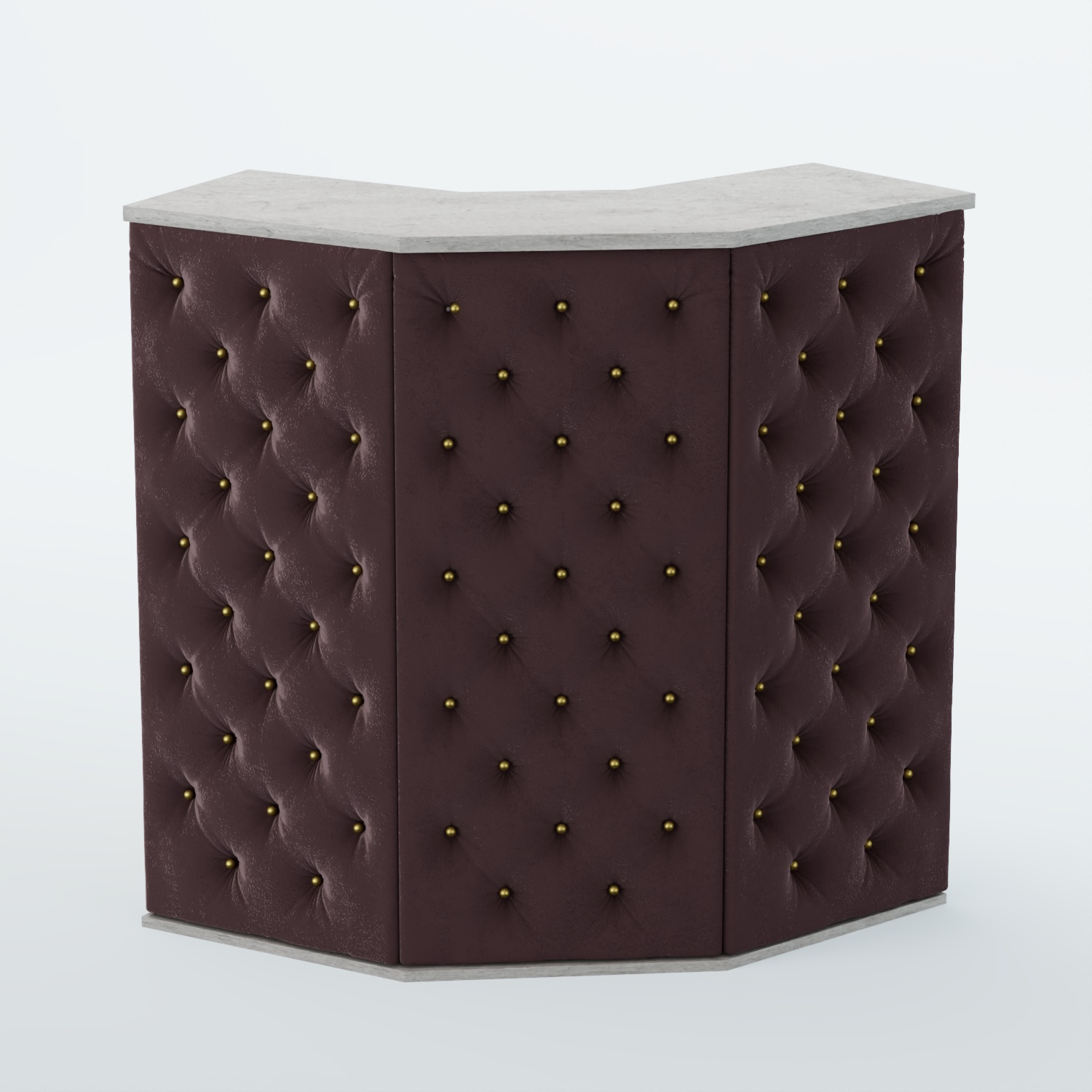 Ресепшен БАРОН №4 (ровная поверхность) Бетон Чикаго + 17 Elephant