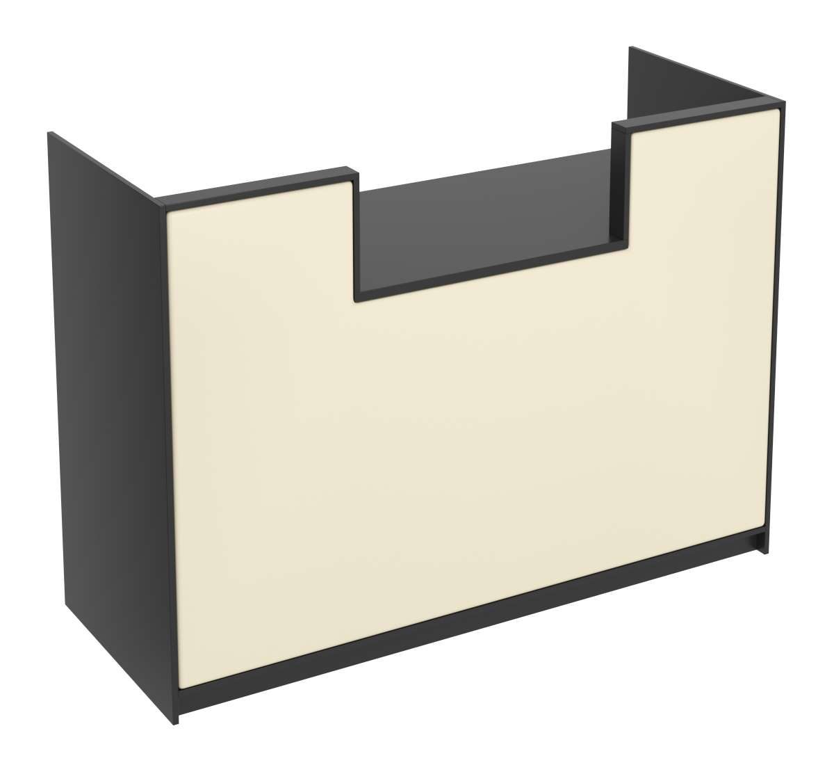 Ресепшен БАРОН №8 (ровная поверхность) Черный