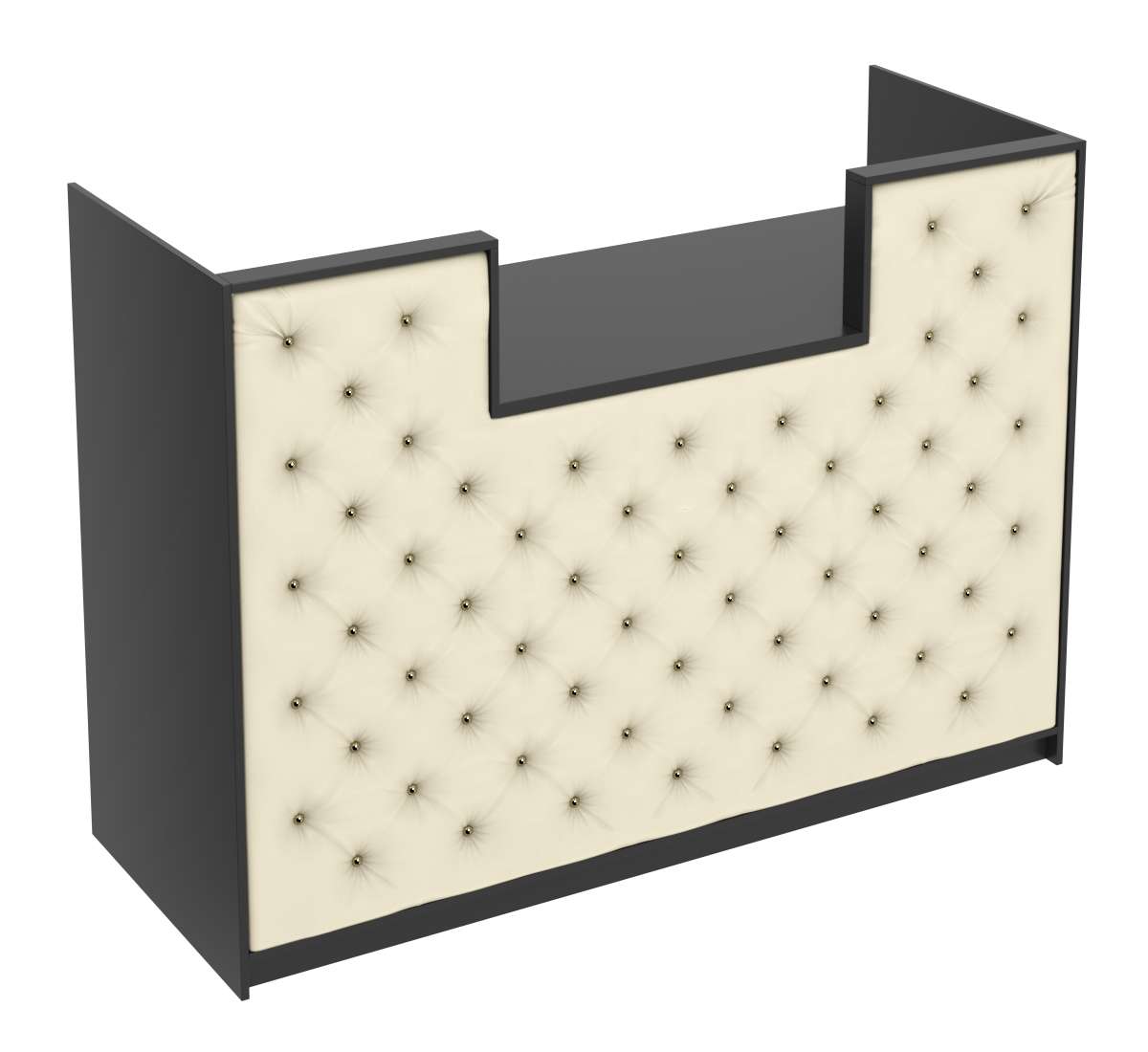 Ресепшен БАРОН №8 (карета золото) Черный