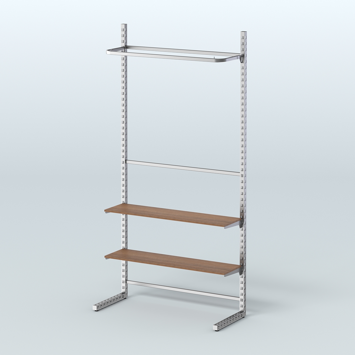 Система ЭЛЕГАНТ без ДСП №9 (1200 мм) Орех