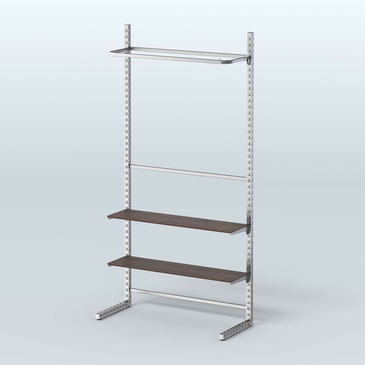 Система ЭЛЕГАНТ без ДСП №9 (1200 мм) Дуб Венге