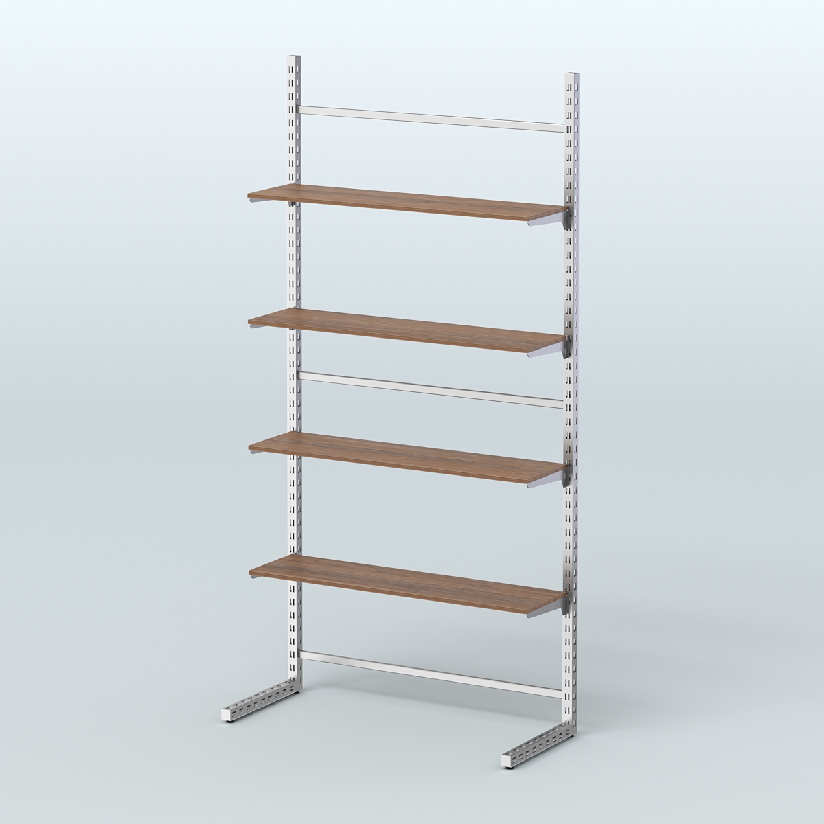Система ЭЛЕГАНТ без ДСП №16 (1200 мм) Орех