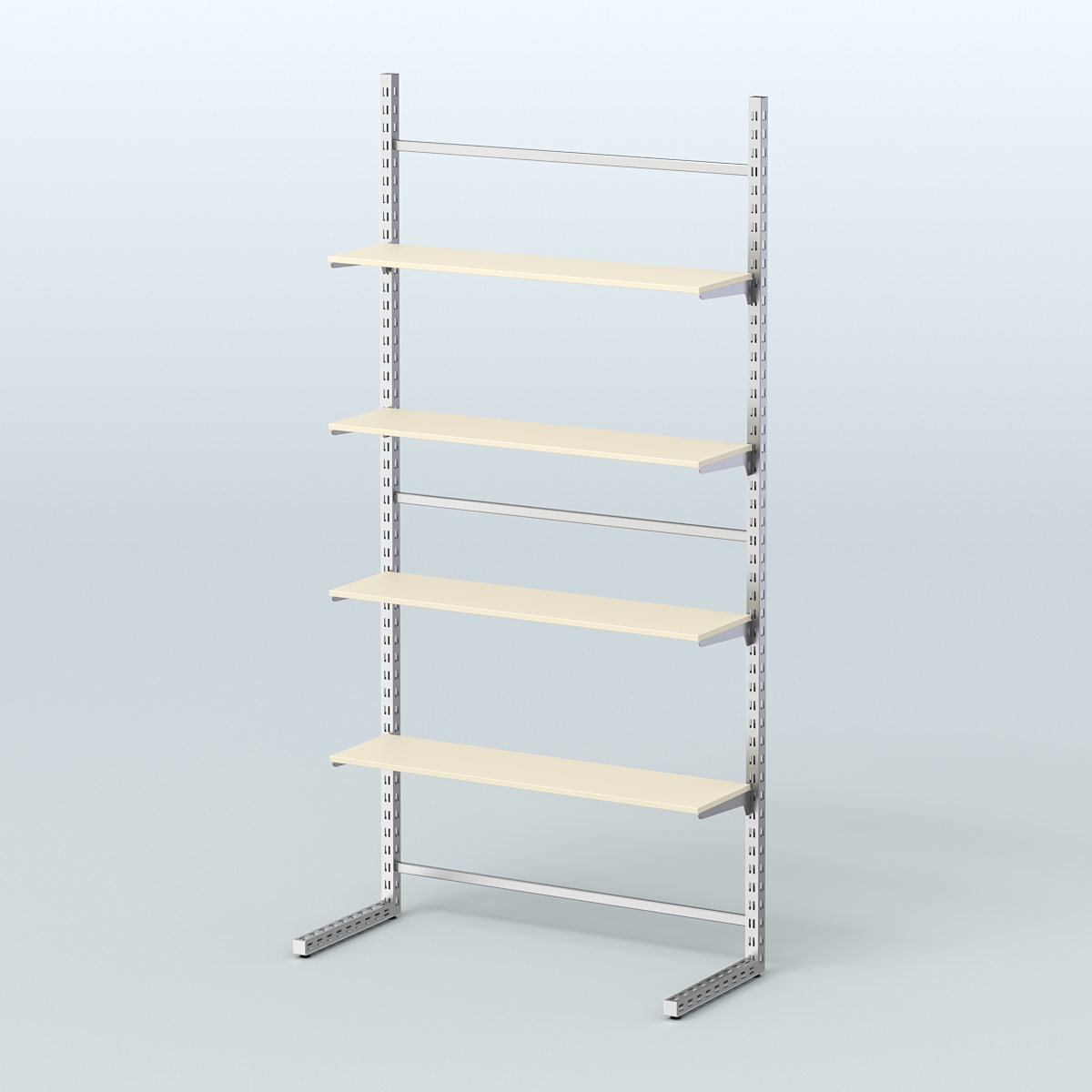 Система ЭЛЕГАНТ без ДСП №16 (1200 мм) Крем Вайс