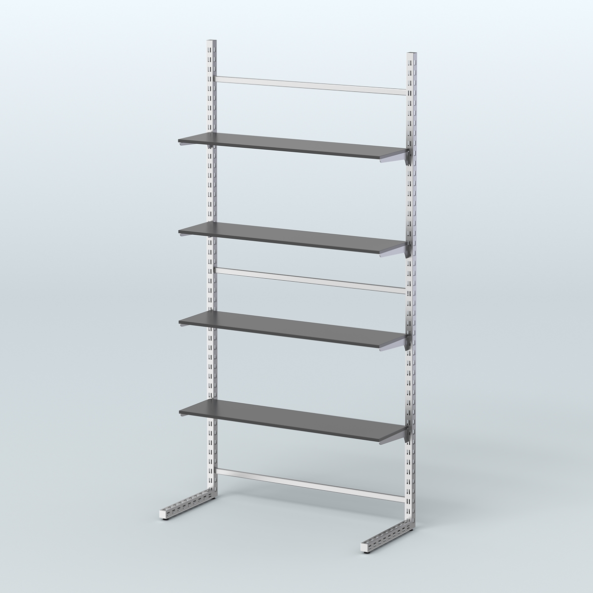 Система ЭЛЕГАНТ без ДСП №16 (1200 мм) Черный