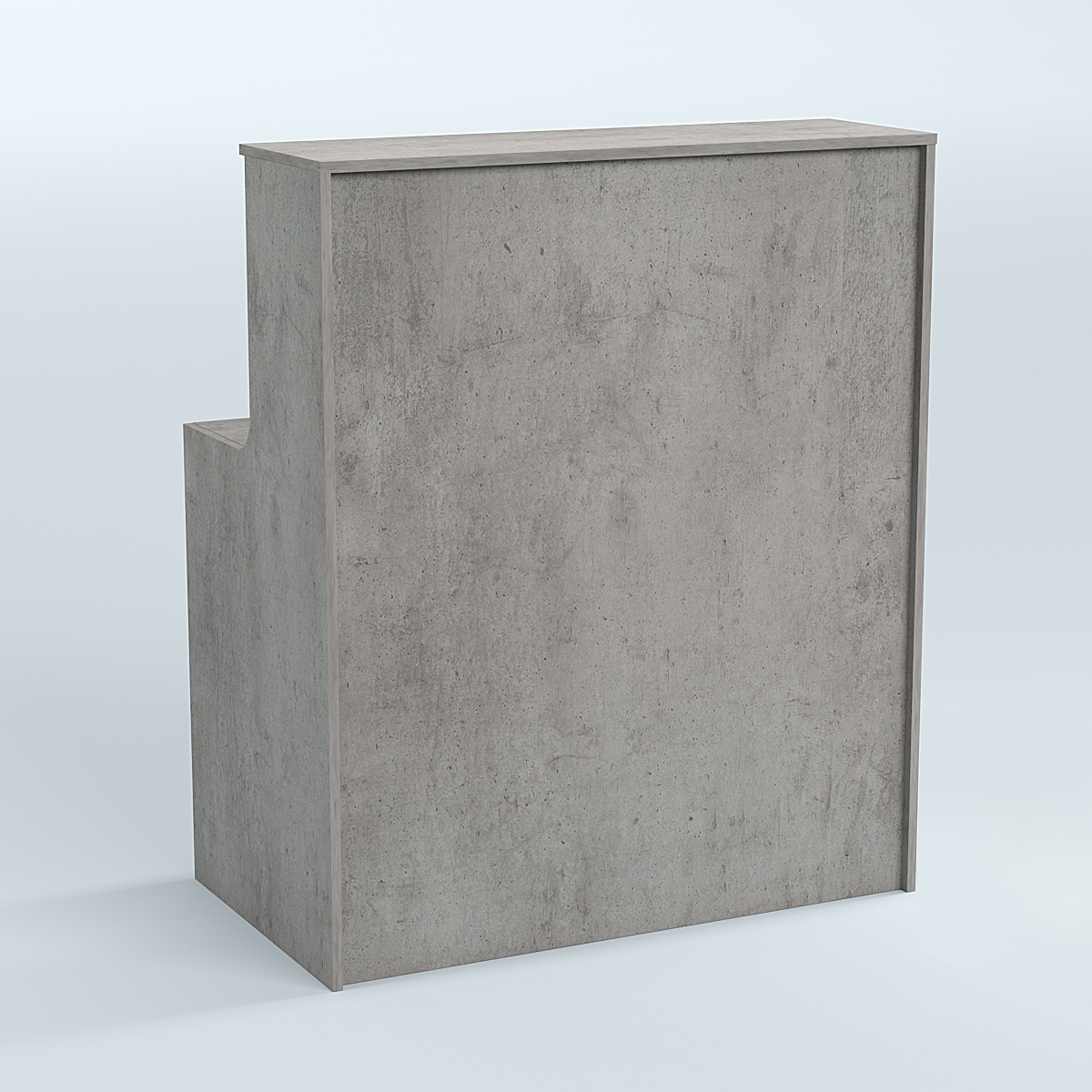 Ресепшен серии ПРАЙМ №1 Бетон Чикаго светло-серый F186 ST9