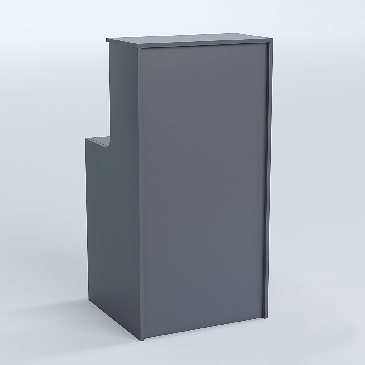 Ресепшен серии ПРАЙМ №2 Темно-Серый