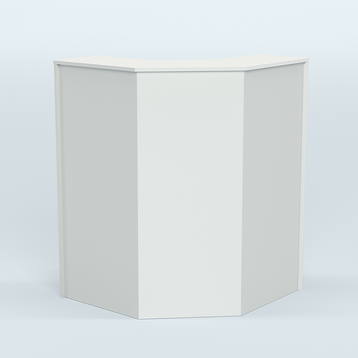 Ресепшен серии ПРАЙМ №3 угловой Белый